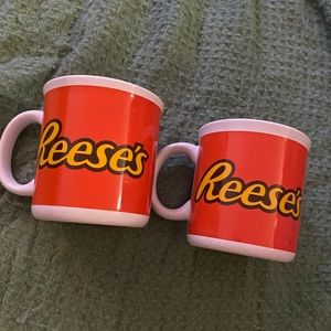 Reese’s 2 pack ceramic mug set, Never Used , Brand New